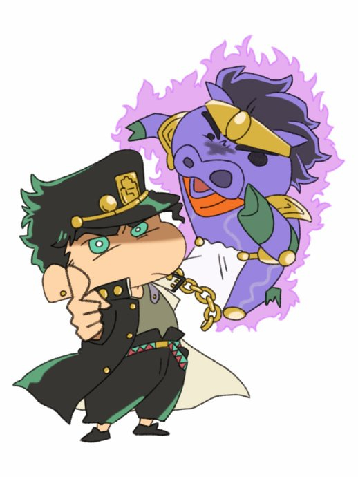 蜡笔小新画风版 jojo x :08261125
