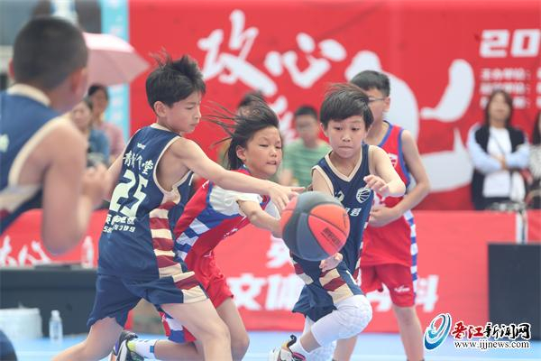英林镇青少年村ba篮球联赛举办