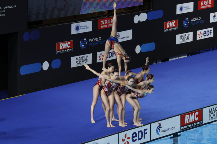 5月3日，中国队在比赛中。新华社发（亨利·斯瓦尔克摄）