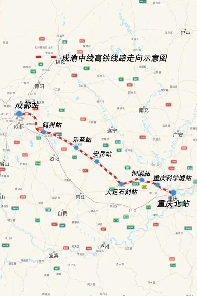 成都城际高铁站点地图图片