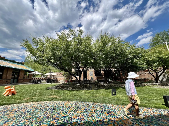 2024年4月30日，北京，位于怀柔的时尚民宿瓦厂酒店。