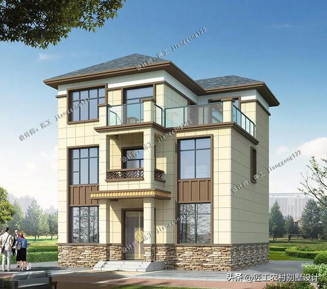 4款100平三层小户型别墅,精致又实用