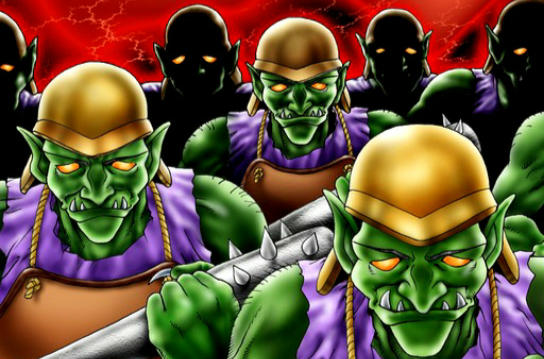 在《灰与幻想的格林姆迦尔》中,为了衬托主角小队的弱,哥布林被赋予了