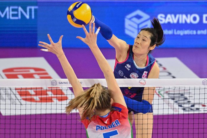 朱婷在意大利联赛效力。