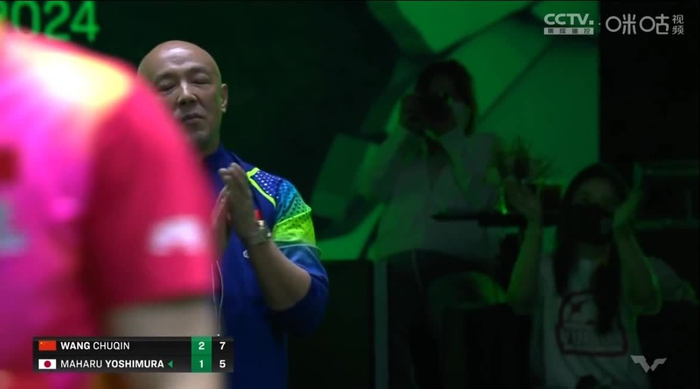 王楚钦这板扣杀精彩