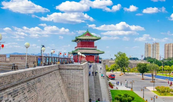 石家庄周边游|正定南城门