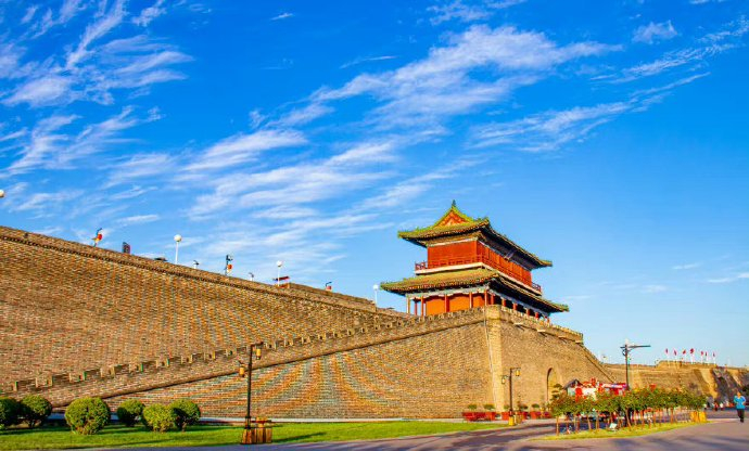 石家庄周边游|正定南城门