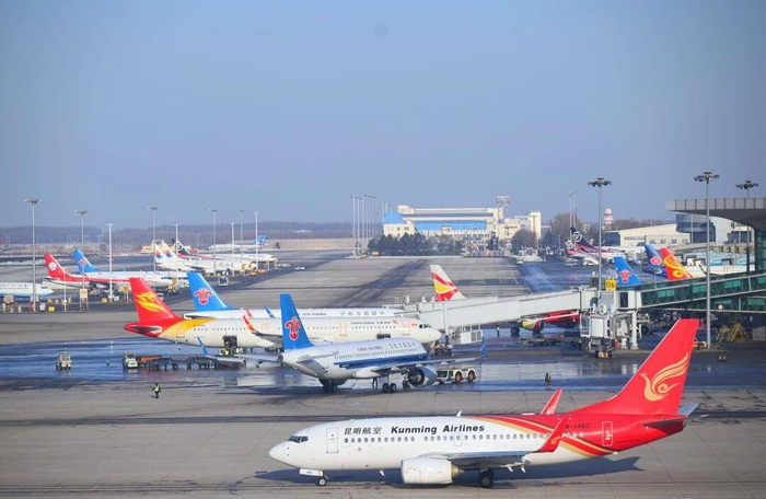 "五一"假期,沈阳桃仙国际机场旅客吞吐量同比增长10.64%