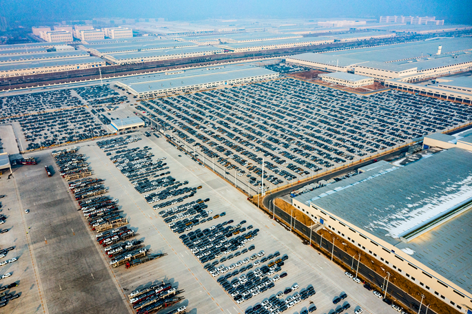 比亚迪在郑州规划建设的超级工厂将成为全球最大的比亚迪汽车制造基地之一