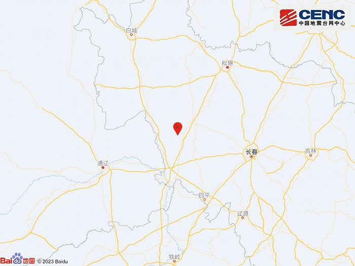 吉林松原市长岭县附近发生3.5级左右地震|长岭县|松原市|地震_新浪新