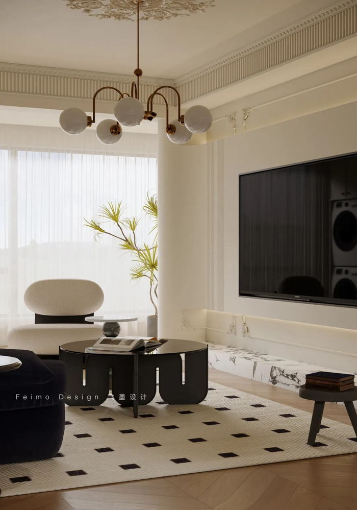 听劝装了法式风,我家显大一倍!