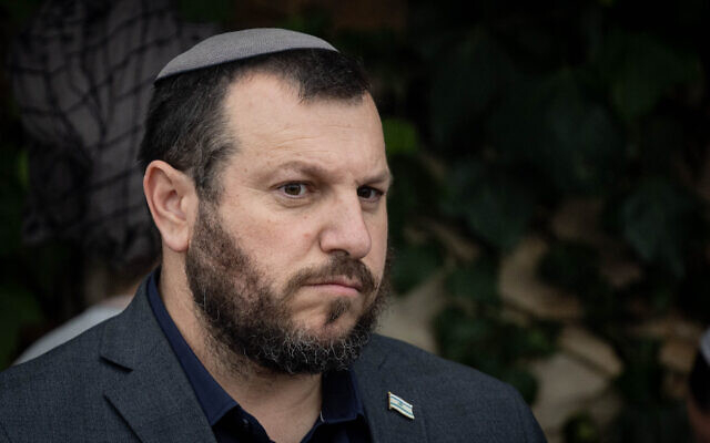 以色列遗产事务部长阿米哈伊·埃利亚胡（图源：Flash90）