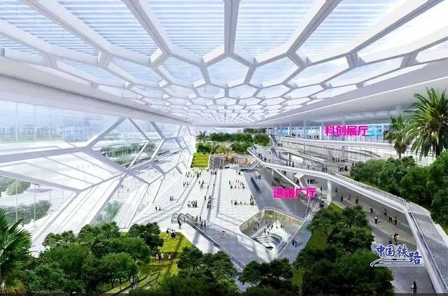 上海宝山站效果图