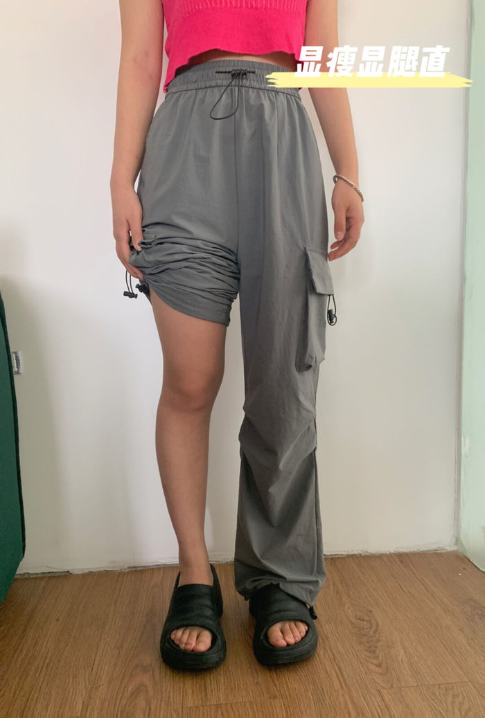 适合夏天的裤子!是谁还没有拥有凉爽好穿又时髦的伞兵裤