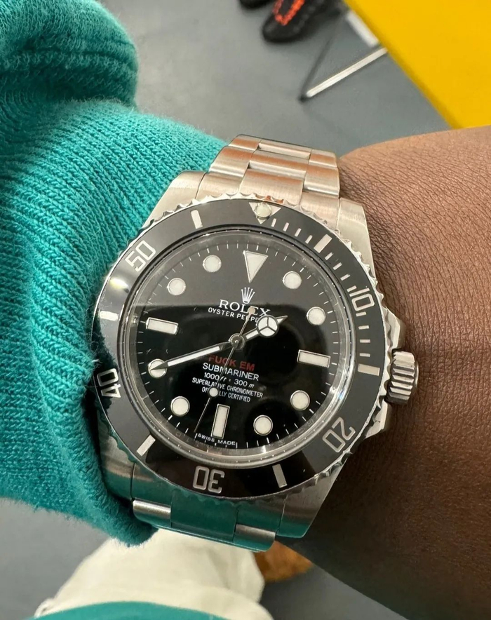 小船lil yachty上手「supreme x 劳力士」特制联名.