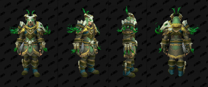 魔兽世界11.0地心之战 猎人s1套装