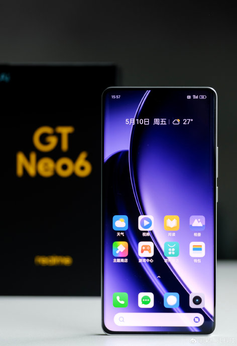 真我gt neo6真机图来了!