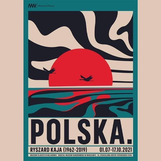 来自波兰设计师 ola jasionowska 的复古插画风海报设计