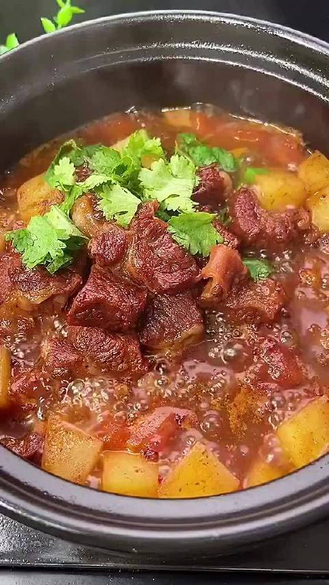 土豆炖牛肉
