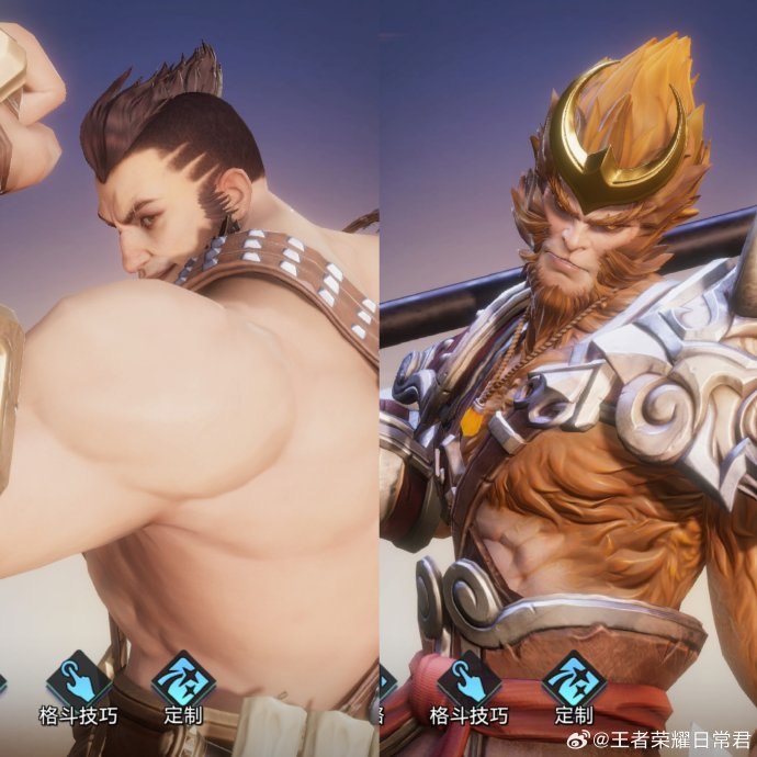 星之破晓的一些男英雄皮肤建模,还有红buff