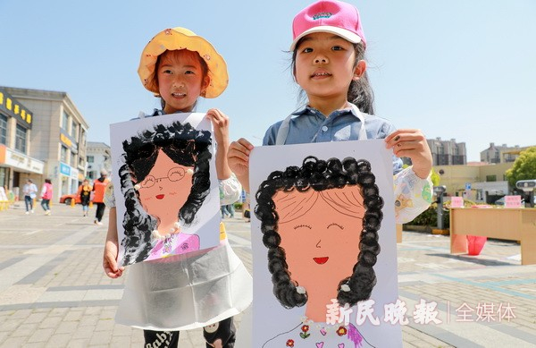 感恩母亲节  画出我心中的妈妈
