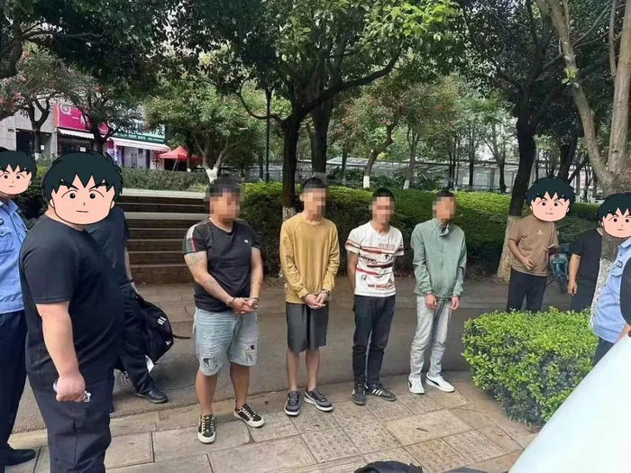 昆明警方:7人落网
