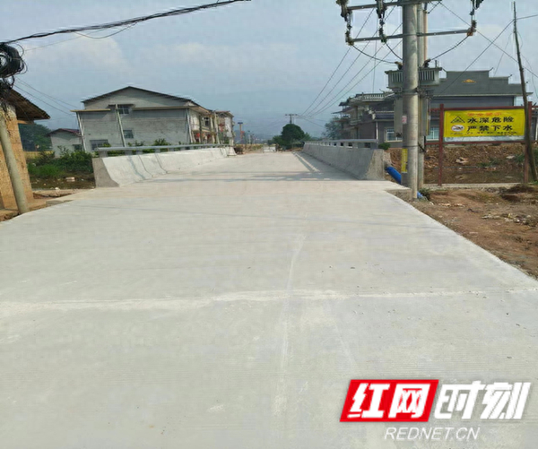 慈利县江垭镇三双村廻龙桥建成