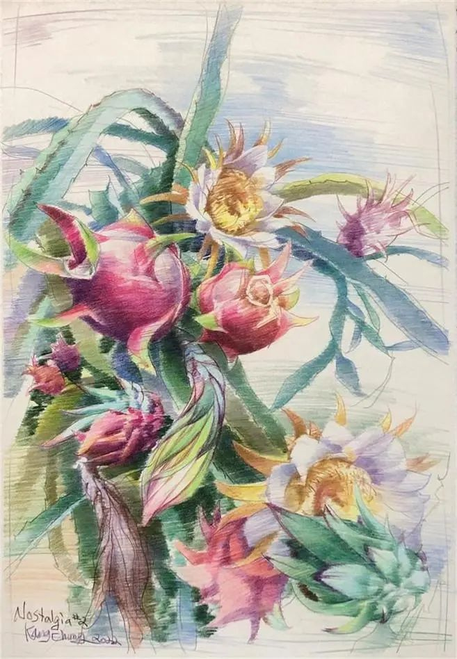 【展讯】乡思——钟耕略绘画及彩色铅笔近作展