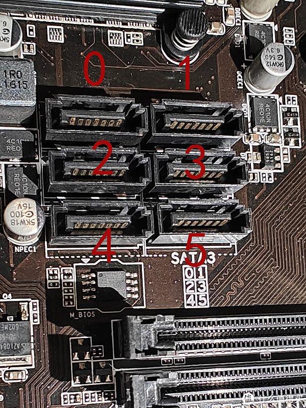 技嘉b150m接线图图片