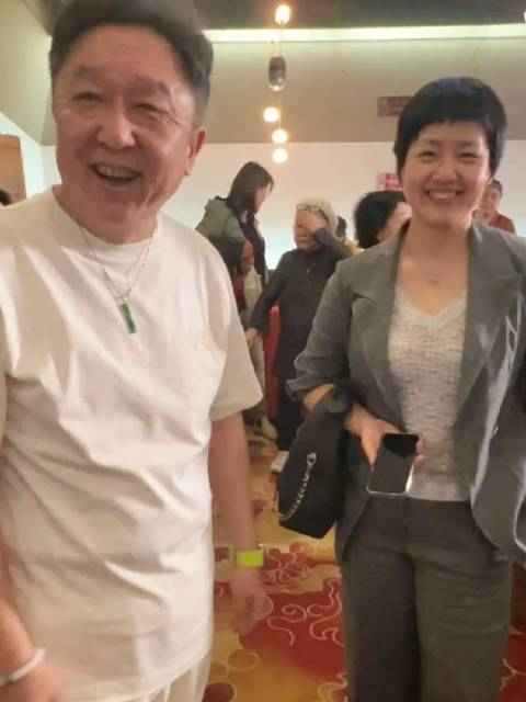 于谦白慧明夫妇,出席于思洋十八岁成人礼97 于思洋都十八啦?一晃 .