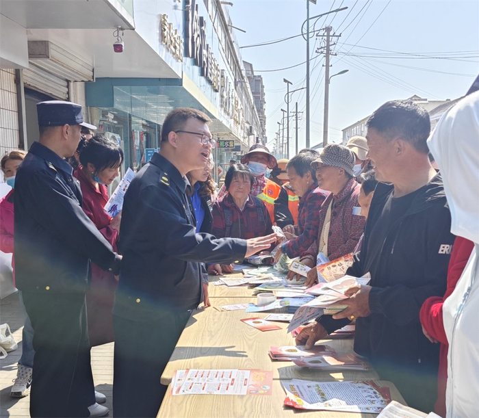 海州区宁海街道开展5·12防灾减灾日宣传活动