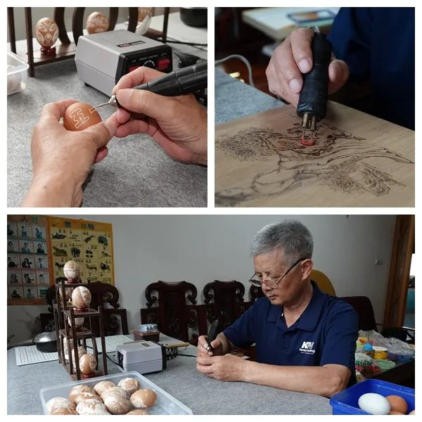 高手在民间!这位河池老手艺人蛋壳雕刻堪称一绝