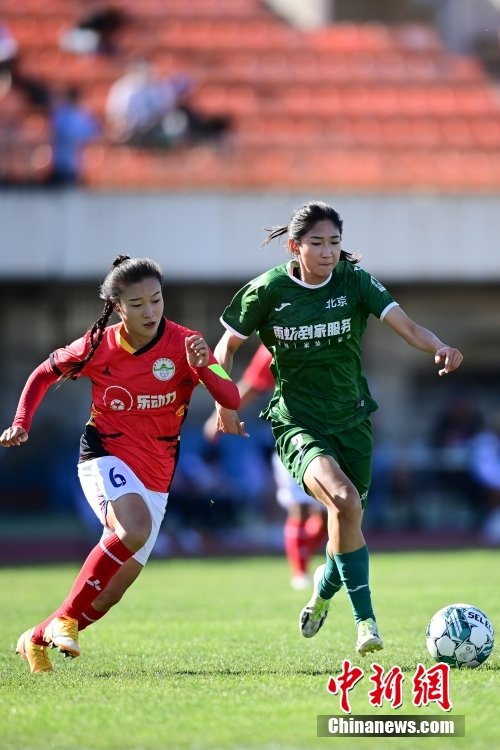 女超联赛第7轮:北京雨虹修缮女足胜永川茶山竹海橙狮女足
