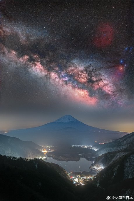 富士山这一张真的美