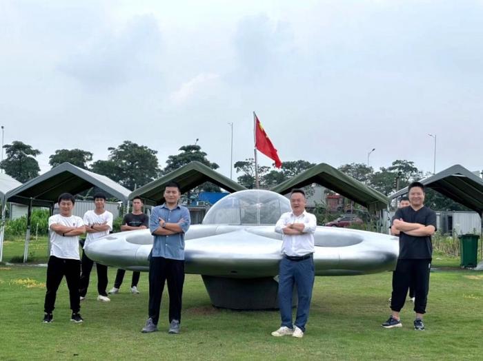 中国研制飞碟试飞成功图片