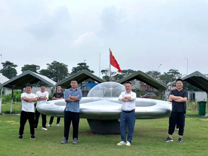 ufo曝光!智航"载人飞碟"获中国民航局颁发特许飞行证