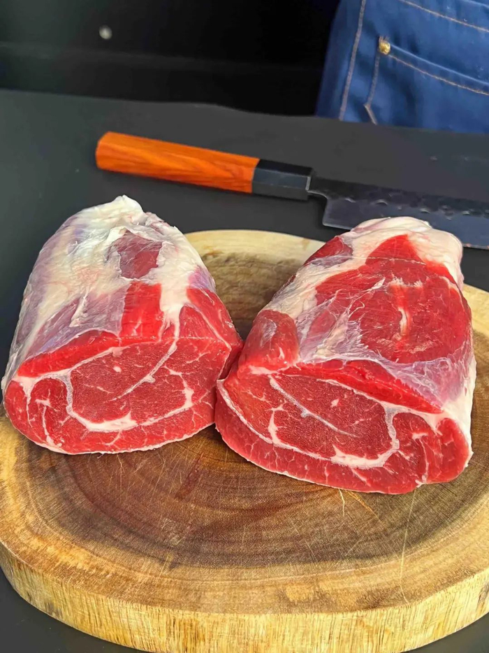 澳洲高品质和牛·金钱腱,筋肉交错,软糯多汁,低脂高蛋白,美味又营养!