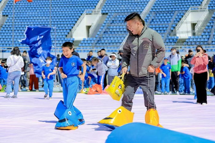 共享运动之乐!京雄史家小学学生首次线下拉手