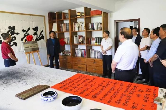 河北涿州:文化名家工作室点亮群众文化生活|书法|河北省|书法家_新浪