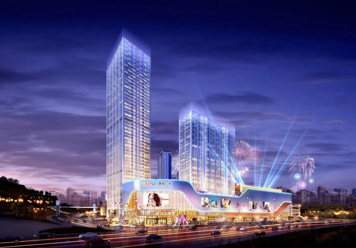 新城地产西宁城北吾悦广场 | 大商业外立面焕新,繁华未来可期