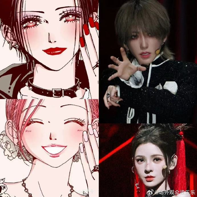 张予曦刘忻真的像是从动漫里走出来的人物!