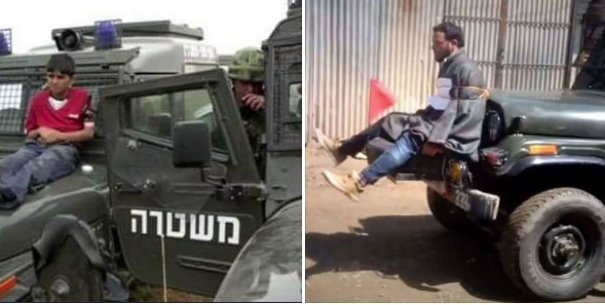 在某些情况下,以色列士兵甚至将平民放在这些车辆的前面,以阻止其他