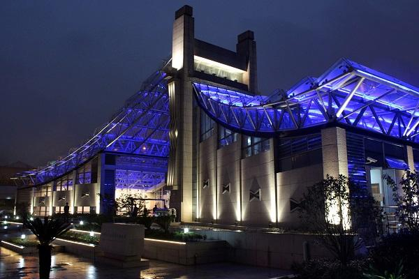 元代水闸遗址博物馆夜景