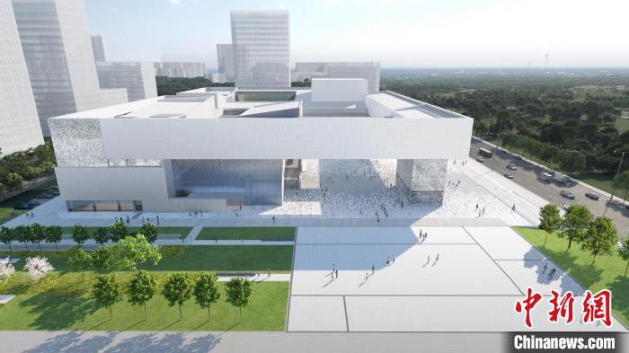 安徽省两馆项目进入地面施工