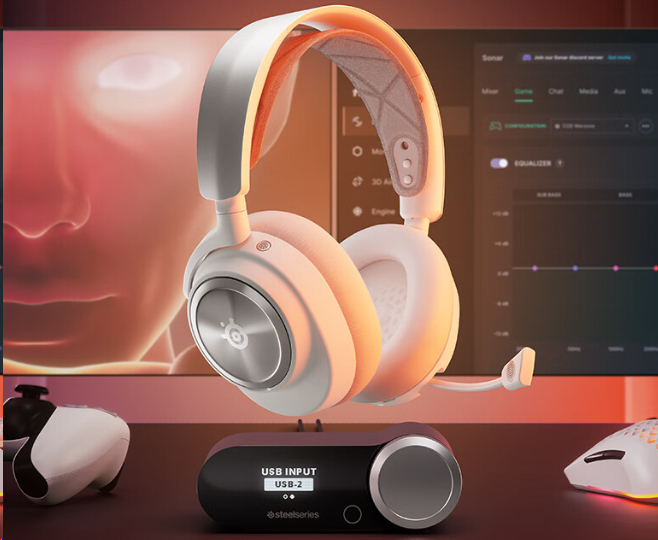 赛睿寒冰新星专业 arctis nova pro 无线耳机预售,首发 3099 元