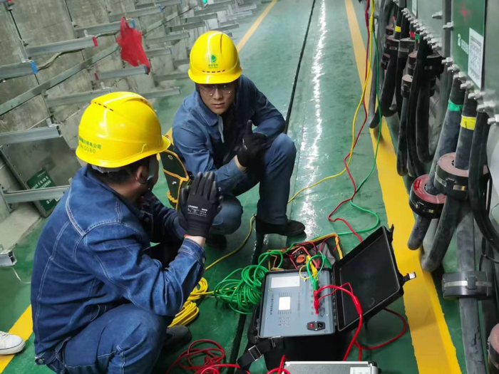 电阻带电检测,这标志着宁夏地区在电缆检测技术方面取得了新的突破