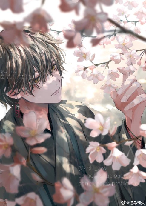 日漫画风的美男!好爱 twi:aohi_2wa
