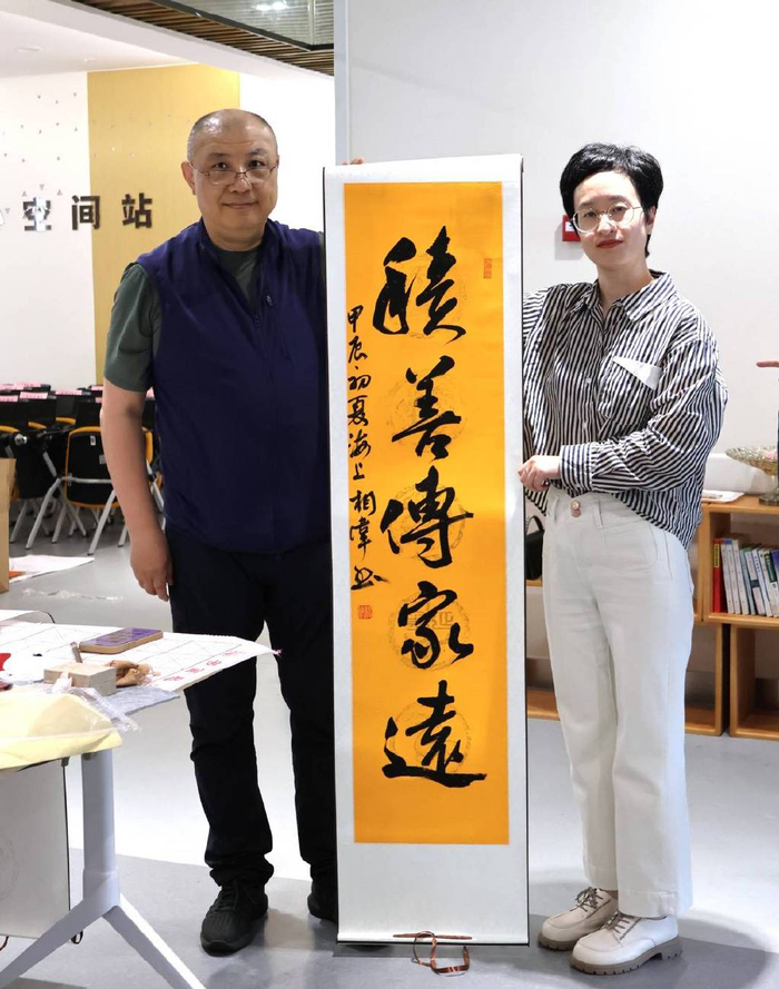 弘扬航天精神再添新平台|航天精神|杨永法|书法_新浪新闻