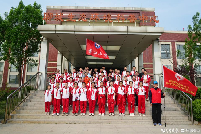 趣寻春天,探秘湿地——东昌府区香江小学举行2024年春游活动