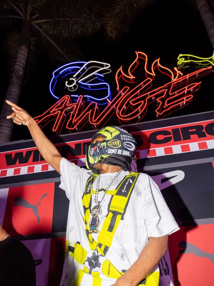 drake,rocky 加持下,「赛车时尚」持续火热